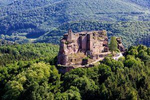 Burg Berwartstein Außenansicht