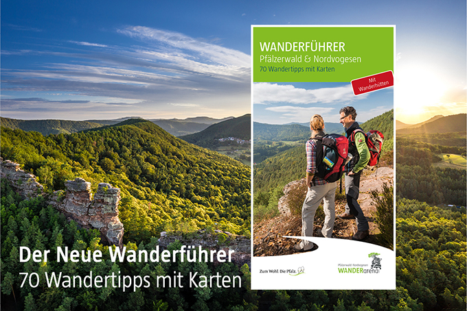 WANDERarena Wanderführer 70 Wandertipps mit Karten